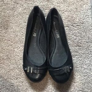 American Eagle black flats size 5.5